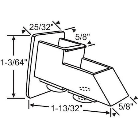 Strybuc Balance Top Sash Guide 60-653